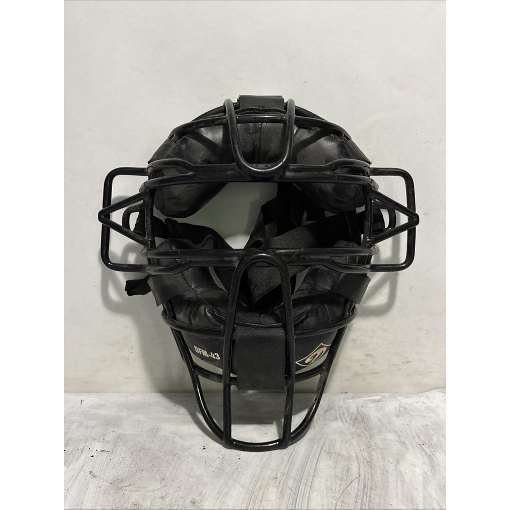 Diamond DFM-43 Baseball, Softball Or Umpire Adult Teen Catchers Face Mask Black